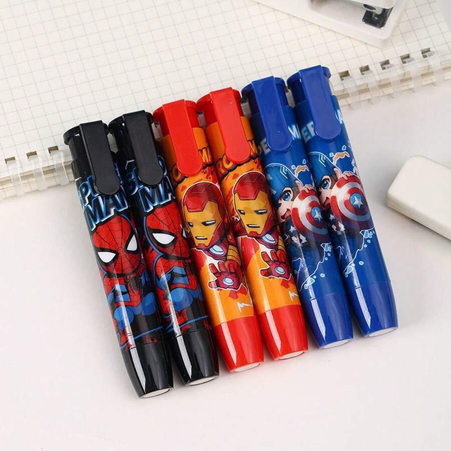 1 cục tẩy Marvel Avengers phiên bản Q hình hoạt hình Người Nhện dễ thương dành cho học sinh (kiểu ngẫu nhiên) - Nhiều màu - Xem 1