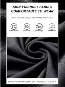 Directional Tight Wide Leg Pants (Black Tight Pants), Cross Elastic Flared Pants, Minimalist High Waisted Hip Cinching Waist, Sexy Sports Yoga Pants, Four-Way Rebound, Suitable For Daily Exercise And Rough Wear, Comfortable And Breathable In Summer And Spring - 黑色 - 查看 7