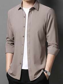 Men Shirts - Caqui - Ver 2