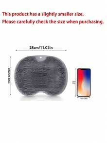 1 tấm thảm massage chân bằng silicon, bàn chải massage đa năng dạng nằm thư giãn với các chức năng tẩy tế bào chết, làm sạch chân, chà rửa và rửa lưng, thích hợp cho phòng tắm vòi sen - Chăm sóc chân - Tẩy tế bào chết chân - Đồ dùng phòng tắm - Trang trí phòng tắm - Bàn chải làm sạch lưng khi tắm - Một kích thước phù hợp với tất cả - Xem 6