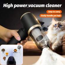 7-In-1 Portable Wireless Vacuum Cleaner With Blowing Function, Strong Suction, Suitable For Home, Office And Pet Hair Cleaning, Travel Essential, Comes With Multiple Accessories - 多色 - 查看 5