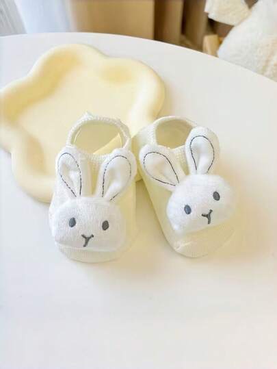 Colorful Candy-Themed Rabbit Design Children Socks