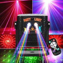 60 Patterns Mini Strobe Light Projector, Portable Disco Ball Lights, Sound Activated Remote Control, Suitable For KTV, Karaoke, Home Party, Camping, Holidays, Birthday, Dance Performance And Atmosphere Lighting - Pattern Strobe Light - View 2