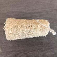 Natural Loofah - Handheld Kitchen Dish Scrubber, Grease Removing, Plastic-Free Cleaning Tool - Multicolor - View 7