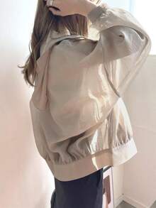 New Summer 2026 Collection: Women's Lightweight Hooded UV Protection Jacket. Excellent UV Protection, Breathable, And Made From A Cool, Soft Material. Comfortable And Stylish. Perfect For Commuting, School, Outings, And Everyday Wear. A Popular Item For Women's Sun Protection Outerwear. - Khaki - View 6