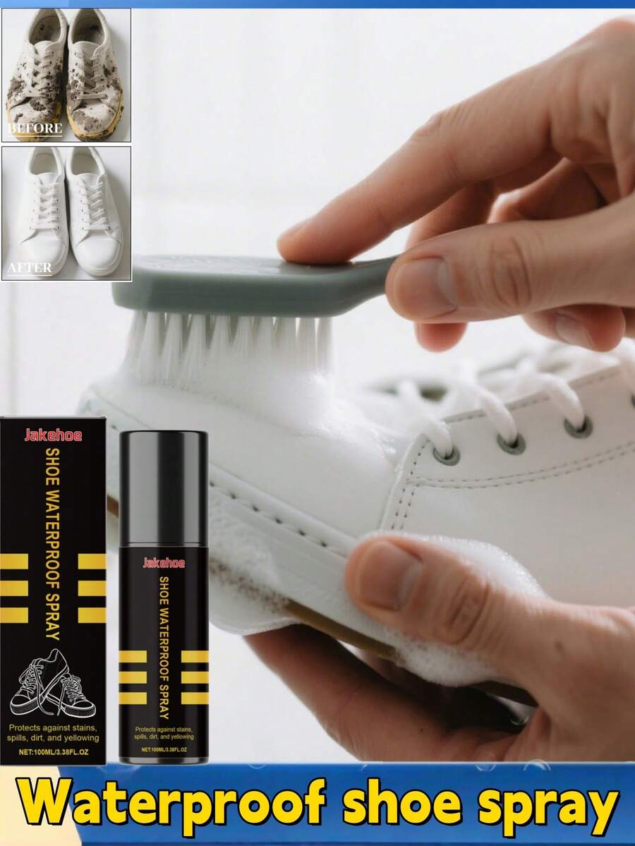Waterproof Spray For Shoes, Boots, Sneakers Cleaning, Dust-Proof, Water-Resistant, Protective Care