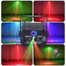 Party Lights DJ Disco Lights Multi-Mode Voice-Activated Shock Lights Strobe Stage Light Projectors Used For Home Indoor And Outdoor Parties Birthday Decorations Club Dancing Karaoke Halloween Christmas Shows - USB Plug-in Version - View 14