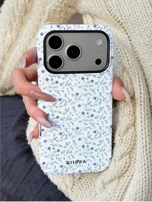 GIIPPA 1 Piece Ditsy Floral Design Phone 17 Pro Max Case, Suitable For Phone 16 Pro Max, 15 Pro Max, 14 Pro Max, Korean Stylish And Interesting Phone Case, Compatible With 11/12/13/14/15/16 Pro Max Plus, Elegant Design Suitable For Both Men And Women, Ideal Gift For Girlfriend On Christmas, Valentine's Day, Easter, Wedding Season And Birthday - Multicolor - View 5