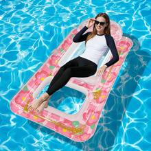 1 chiếc phao bơi đôi hình hoa hướng dương đính kim sa, phao bơi cho người lớn, chất liệu PVC bền, phụ kiện hồ bơi, tiệc bãi biển mùa hè. - Nhiều màu - Xem 7