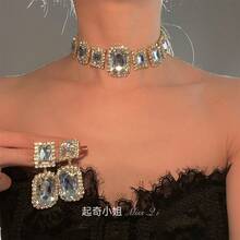 Women Jewelry Sets - Gold Earrings - View 2