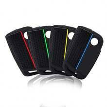 适用于大众高尔夫7 GTI、POLO、T-Cross、T-Touran、Tiguan、Octavia、Rapid、Fabia、Seat Ibiza、Leon、Ateca的新款钥匙壳保护套 - A - 查看 5