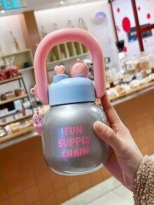 1pc Dual Water Bottle Carrier, Large Capacity, Suitable For Students And Office Workers - Multicolor - View 10