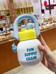1pc Dual Water Bottle Carrier, Large Capacity, Suitable For Students And Office Workers - Multicolor - View 13