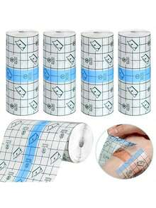 1pc Transparent Waterproof Bandage Suitable For Shower, Swimming And Diving - 白色 - 查看 2