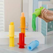 Set de 5 piezas de herramientas de arte de cerámica, extrusor de arcilla y herramientas de modelado, hecho a mano - Juego de 5 piezas para extrusora de cerámica - Ver 6