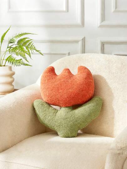 Cojín decorativo con diseño único de flor de tulipán, cojín de lujo para sofá, decoración del hogar, perfecto para la sala de estar y el dormitorio, el mejor regalo para el Día de la Madre