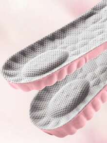 一双粉色底灰色云朵般柔软舒适的鞋垫，柔软透气，吸湿排汗，无异味，适合学生、青少年、运动人士，具有减震、弹性和柔韧性，男女通用，适合跑步、篮球、休闲穿着、大学生等各种场合，可搭配运动鞋、休闲鞋、运动鞋等。这款云朵般舒适、减震、透气、吸湿的鞋垫男女皆宜，可收纳于鞋架，节省空间，适合户外、花园、旅行、海滩等场合，也是毕业季、毕业典礼、毕业典礼、毕业礼物、毕业礼物、祝贺毕业、毕业典礼、毕业派对等场合的理想之选。 - 1雙 - 查看 4