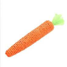 1pc Carrot Shaped Cat Toy - Interactive Self-Entertainment Chew Scratch Stick - Durable, Suitable For Teething Kittens And Adult Cats - Promotes Oral Health And Exercise - Multicolor - View 6