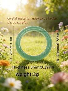 1/5/10/20pcs Set Elegant Natural Crystal Ring Holder - Jewelry Accessories, Transparent Crystal Ball Stand - Multicolor - View 11