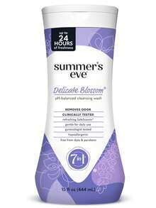 Summer's Eve Feminine Wash, Delicate Blossom, Daily PH- Wash For Women, Feminine Care To Remove Vaginal Odor, Gynecologist Tested, 15 Fl Oz - 嬌嫩的花朵 - 查看 1