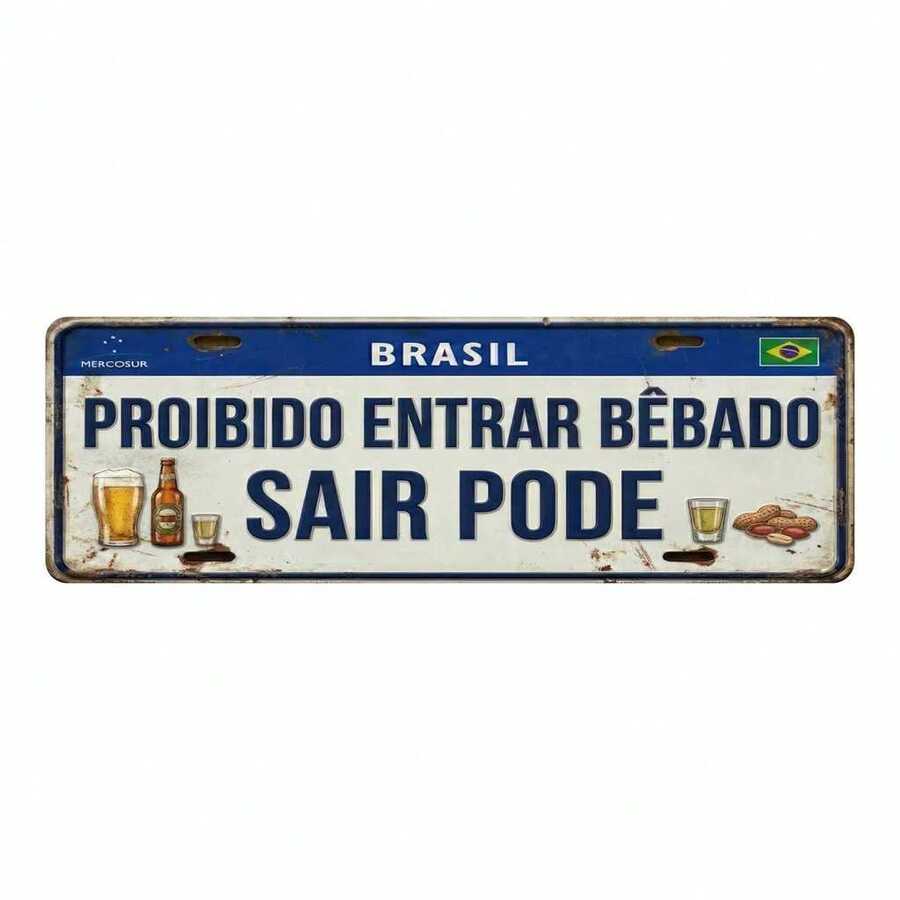 Fun Decorative Wall Plaque In MDF, 40x13cm, With A Phrase For The Barbecue Corner. - 16 - View 1