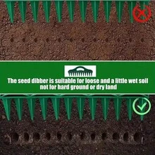 1pc Seeding Tool, Soil Drill Tool, Gardening Seeding Spacing Tool, Suitable For Agricultural Land, Garden Vegetable Planting, Agricultural Rake - Drilling Rake - View 10