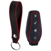 Silicone Car Remote Key Case Remote Key FOB Shell For BYD Atto 3 EV Dolphin Song PRO Max Tang DM Yuan Dolphin E2 Qin PLUS - black - View 3