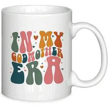 1 pieza Taza de café de cerámica de 11 onzas "Mejor hermana", impresa por ambos lados, apta para lavavajillas y microondas, adecuada como regalo para la hermana o presente de cumpleaños - Genial en la era de mi primo mayor - Ver 13