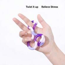 10pcs Twist Toys, Focus Training Tool, Fidget Toys For Stress Relief And Anxiety, Infinite Decompression Gift - Multicolor - View 4
