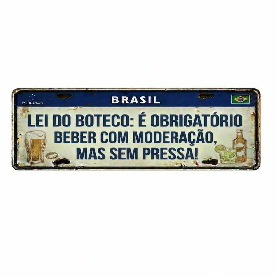 Fun Decorative Wall Plaque In MDF, 40x13cm, With A Phrase For The Barbecue Corner. - 24 - View 1