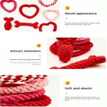 Pet Grinding Toy That Won't Bite, Dog Toy That Can Relieve Boredom, Grinding Stick, Puppy Ball, Bite Resistant Dog Toy - Multicolor - View 9