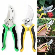 1 chiếc kéo cắt tỉa cây bằng thép không gỉ, dụng cụ cắt cành cây đa năng, chống trượt, dễ dàng thao tác bằng tay. - A - Xem 9