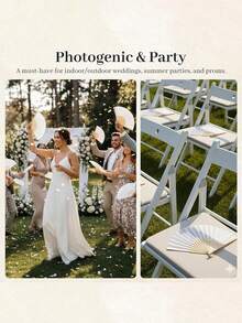 1 chiếc quạt giấy trắng trơn để vẽ graffiti, quạt tự làm màu trắng, quạt gấp, quạt vẽ tranh cho trẻ em, quạt thủ công luyện viết thư pháp và hội họa cho trẻ mẫu giáo. - Trắng - Xem 2