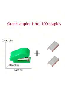 Mini Stapler Set, Compact Stapler For Student Use, Labor-Saving Stapling Tool For Paperwork, Mini Office Stapler Supplies - Multicolor - View 25