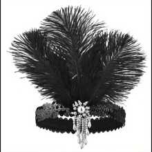 1920s Headband, Concert Headpiece, Gatsby Party Headpiece, Bridal Headpiece, Suitable For Concerts, Halloween, Christmas Parties - A - View 13