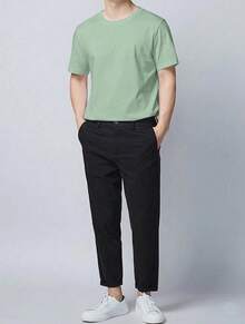 Men T-Shirts & Tanks - Green - View 2