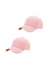1/2 Pcs Parent-Child Adjustable Baseball Cap Set, Sun Protection Casual Matching Hat For Parent & Kid Spring Summer Daily Wear - Baseball Cap - View 20