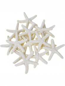 1.18英寸树脂海星装饰品，可爱迷你海星，适用于婚礼、节日装饰、家居装饰和DIY工艺品 - 星星 - 查看 3