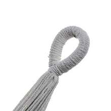 ALL NAHLO Hamaca 100% de Algodón Portátil Hamacas Ligeras Colgante para Jardin Camping terraza Soporte - ORIGINAL - Ver 6