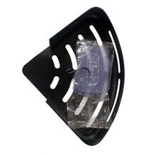 Kệ treo tường màu đen cho phòng tắm, giỏ đựng đồ bằng nhựa có lỗ thoát nước, giá đựng đồ đa năng cho phòng tắm và nhà bếp, dùng để đựng dầu gội, xà phòng, mỹ phẩm và đồ dùng nhà bếp, thiết kế tự dính không cần khoan. - Nhiều màu - Xem 16