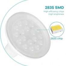 LED Light Bulb E27/E26 Recessed Ceiling Lamp 220V/110V Spotlight Chandelier Bulbs Corn AC85-265V Living Room Indoor Bedroom Kitchen Cloakroom Storeroom Study Stairwell Bathroom Hallway Office Shop Warehouse Supermarket Eye Protection Home Safety Soft Lighting No Flicker Cool White 8/12/18Leds - LED Light Bulb-220V - View 5