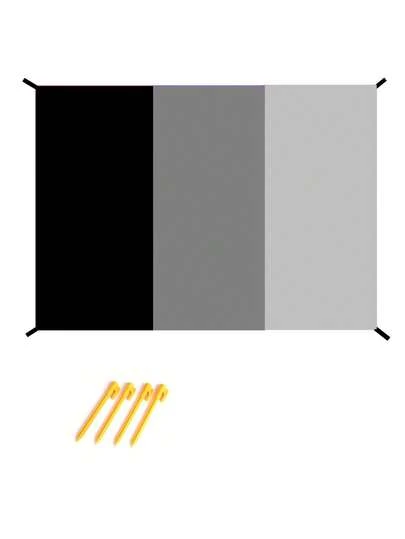 1 pieza Manta de picnic personalizada de tres piezas, manta de camping, mantel, alfombra de césped para exteriores, equipo de camping, esterilla impermeable para tienda de campaña, adecuada para picnics al aire libre, reuniones festivas, decoración de dormitorio/sala de estar, viajes al aire libre, regalos del Día de San Valentín