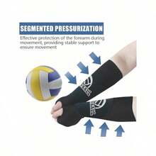 1set Volleyball Arm Guards, Compression Breathable Arm Guards For Men, Women And Youth, Volleyball Training Protective Gear,Anticollision Elbow Training Pressurized Arm Protector Student Forearm Protector Exercise Lengthening Volleyball Breathable Volleyball Wrist Protector Ball Arm Protector Equipment Sports Protector - D - 查看 3