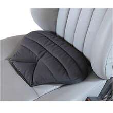 Big Hippo - Cojín ortopédico de espuma viscoelástica para silla de oficina y asiento de conductor de coche - Gris - Ver 7