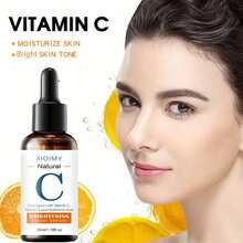 Xioimy 35毫升天然维生素C面部保湿精华，蕴含透明质酸和维生素E，提亮肤色，令肌肤更显年轻、光滑、水润细腻，适合所有肤质。 - 透白色 - 查看 2