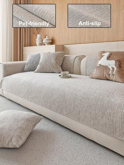 1 chiếc bọc ghế sofa vải nhung mềm mại, tối giản, trang trí đám cưới lãng mạn, thoải mái, bền, chống trượt, chống bẩn, thân thiện với thú cưng, có thể giặt máy, phù hợp với ghế sofa 1/2/3/4 chỗ ngồi, bọc tay vịn và tựa lưng, trang trí mùa thu, trang trí phòng, đồ dùng học tập.