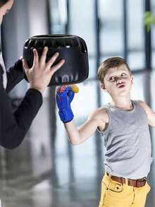 Găng tay đấm bốc cho trẻ em 3-11 tuổi, găng tay tập luyện kiểu ngọn lửa dành cho bé trai, bé gái, thanh thiếu niên. - Nhiều màu - Xem 2