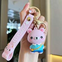 Cartoon Resin Keychain, Cute Backpack Pendant, Claw Machine Plush Doll, Small Gift, Suitable For Both Men And Women - Multicolor - View 8