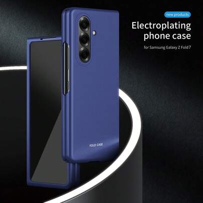 Tương thích với Samsung Galaxy ZFold3, ZFold4, ZFold5, ZFold6, ZFold7, ZFlip3, ZFlip4, ZFlip5, ZFlip6, ZFlip7, ZFlip7FE, ốp lưng điện thoại màu trơn mờ, thiết kế thời trang đa năng dành cho cả nam và nữ.