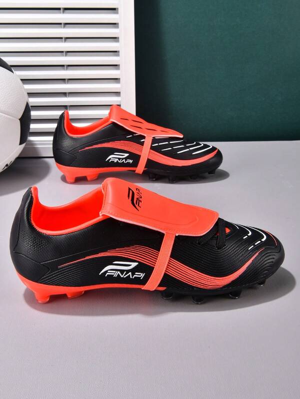 1 Pair Adult Unisex Football/Soccer Shoes, Low-Top Outdoor Team Sports Shoes, Large Size Non-Slip Wear-Resistant TF Cleats For Artificial Turf, Sand, Natural Grass, Indoor Court, Lace-Up, Small Size Olive Football Shoes, Leather, Lightweight High-Performance Non-Slip Design, High-Top Professional Football Boots